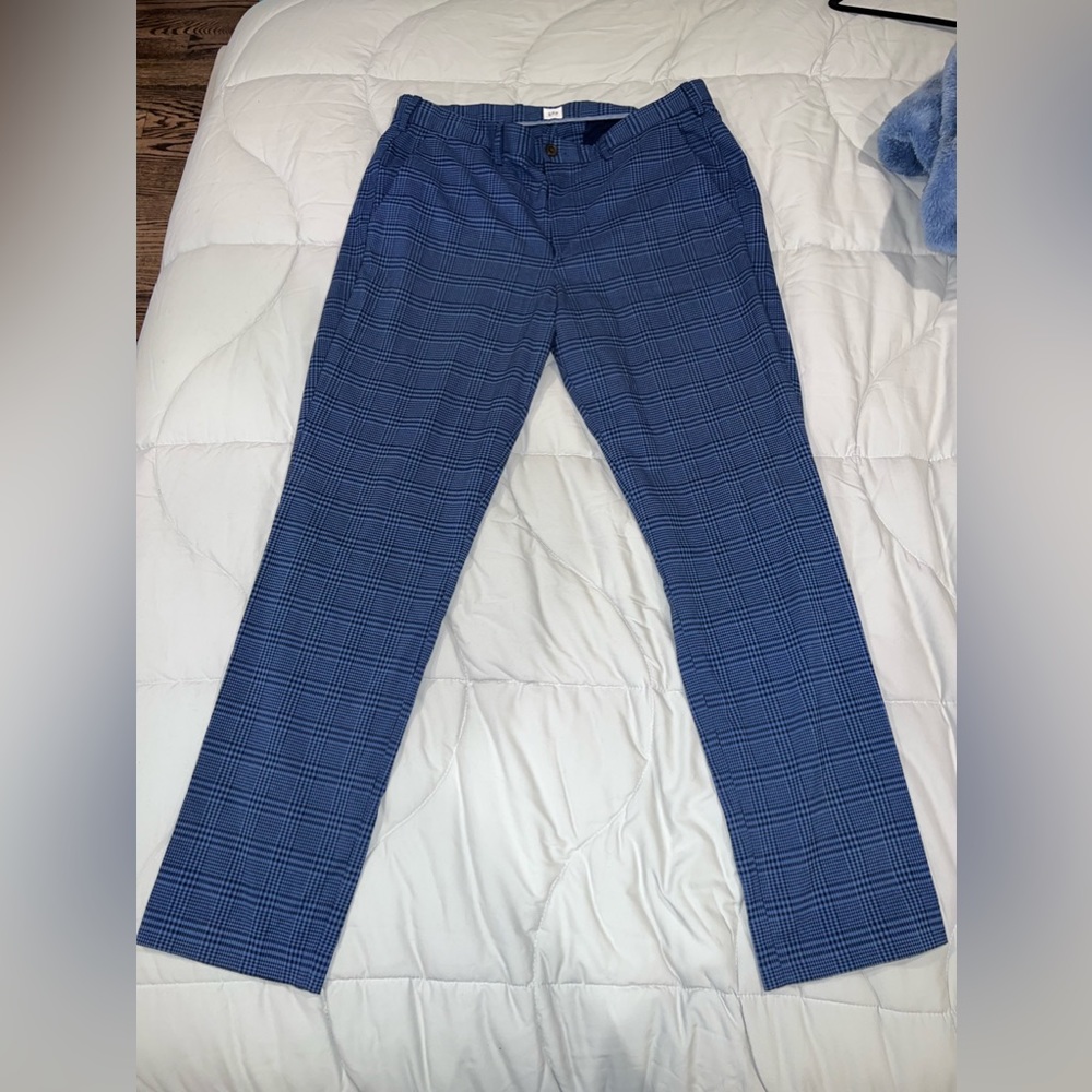 Gap Slim Dress Pants 36x32 square Blue